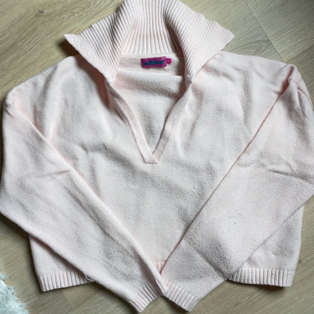 EDIKTED PINK SWEATER
